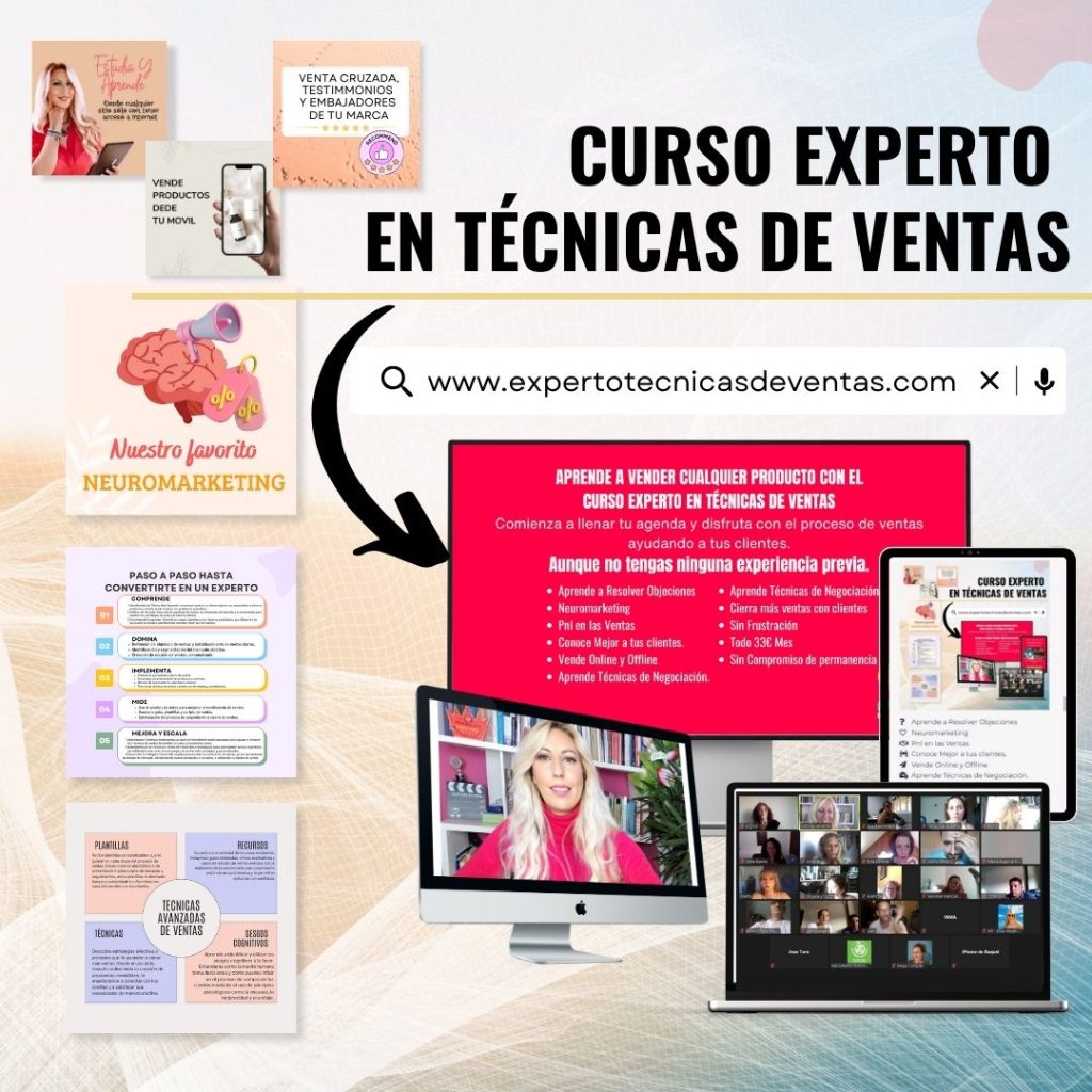 experto en técnicas de ventas